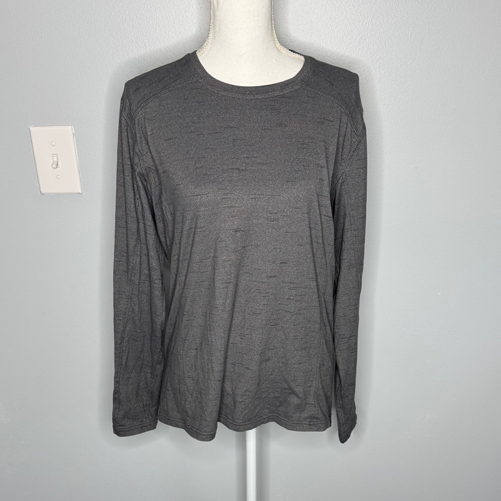 Kuhl Gray Long Sleeve Shirt size small